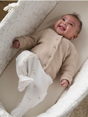 Mamas & Papas Textured Knit Cardigan - Image 2 of 4