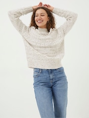 FatFace Natural Nora Craft Jumper - Image 3 of 8