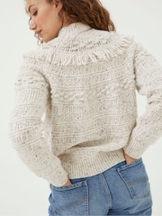 FatFace Natural Nora Craft Jumper - Image 4 of 8