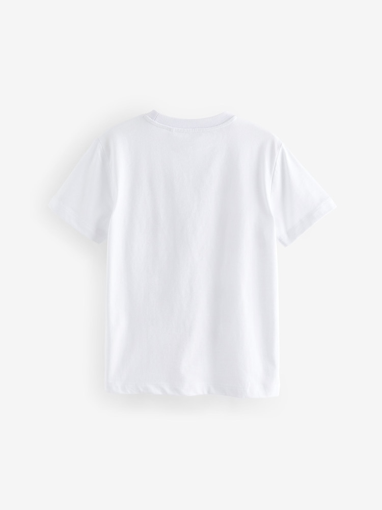 White Character 100% Cotton Licensed Minecraft T-Shirt (3-16yrs) - Image 2 of 3