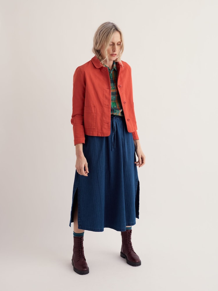 Seasalt Cornwall Orange Coombe Lane Jacket - Image 1 of 5 Seasalt Cornwall Orange Coombe Lane Jacket - Image 1 of 5