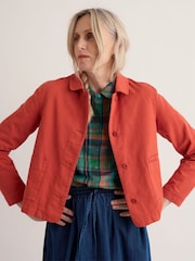Seasalt Cornwall Orange Coombe Lane Jacket - Image 2 of 5