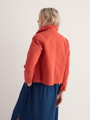 Seasalt Cornwall Orange Coombe Lane Jacket - Image 3 of 5