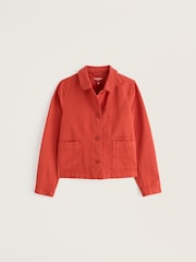 Seasalt Cornwall Orange Coombe Lane Jacket - Image 4 of 5