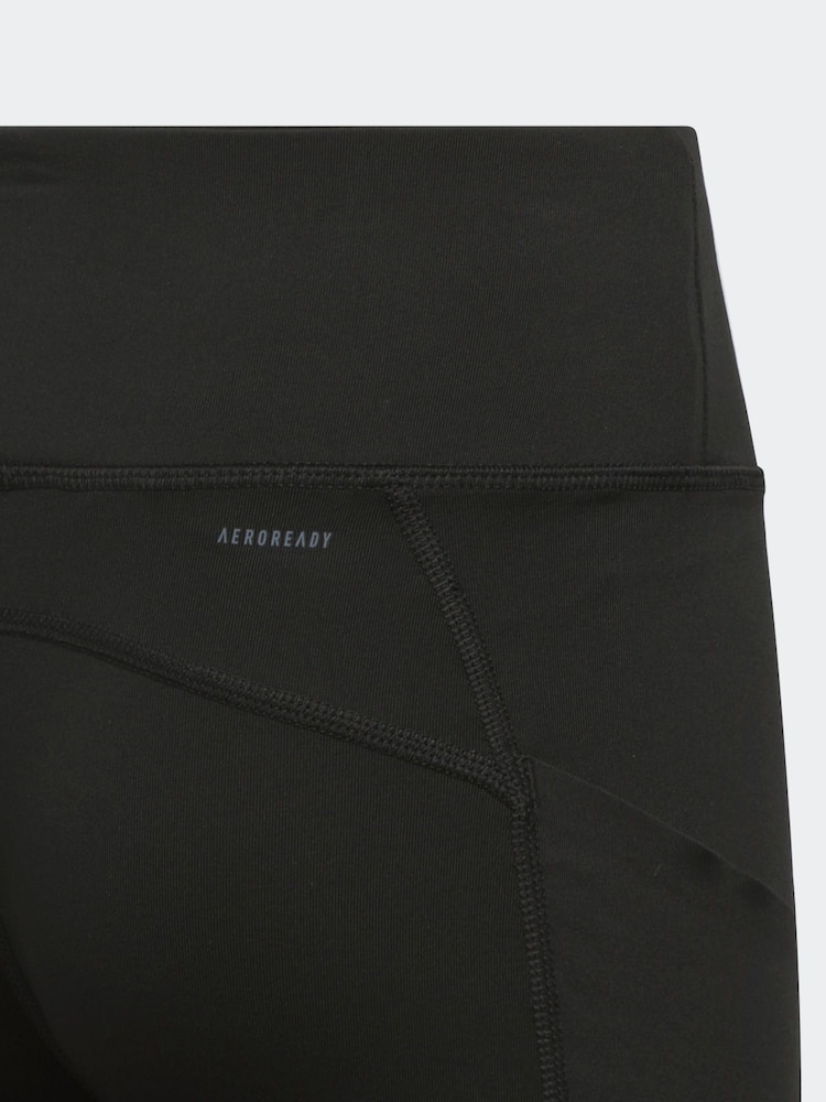 adidas Golf AEROREADY Performance Pocket Black Leggings - Image 4 of 6
