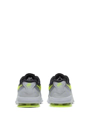 Nike Black/Lime Junior Air Max Invigor Trainers - Image 4 of 8