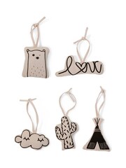 Childhome Set of 5 Multi Canvas Toys For Tipi Play Gym - Image 3 of 8