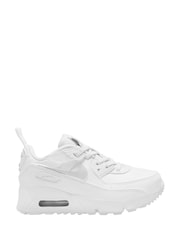 Nike White Junior Air Max 90 Easy On Trainers - Image 1 of 4