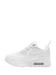 Nike White Junior Air Max 90 Easy On Trainers - Image 2 of 4