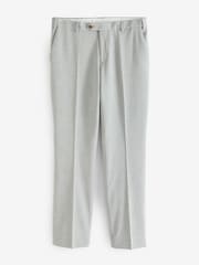Light Grey Regular Fit Motionflex Stretch Suit Trousers - Image 5 of 8