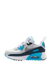 Белый/синий - Nike Младшие модели Air Max 90 Easy On Trainers - Image 2 of 4
