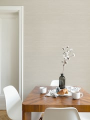 Art For The Home Pearl White Boutique Gilded Texture 10M Wallpaper - Image 1 of 3