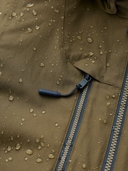 Seasalt Cornwall Green Petite Coverack Waterproof Coat - Image 5 of 5