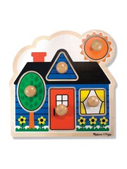 Melissa & Doug First Shapes Jumbo Knob Wooden Puzzle - Image 1 of 4