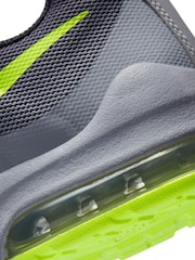 Nike Black/Lime Youth Air Max Invigor Trainers - Image 9 of 10