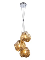 Gallery Home Bronze Hamble 3 Bulb Pendant Ceiling Light - Image 7 of 7