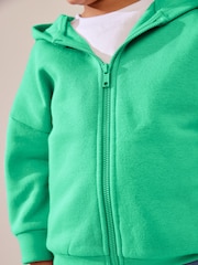 Green Zip Through Hoodie (3mths-7yrs) - Image 3 of 6