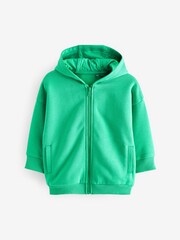 Green Zip Through Hoodie (3mths-7yrs) - Image 4 of 6
