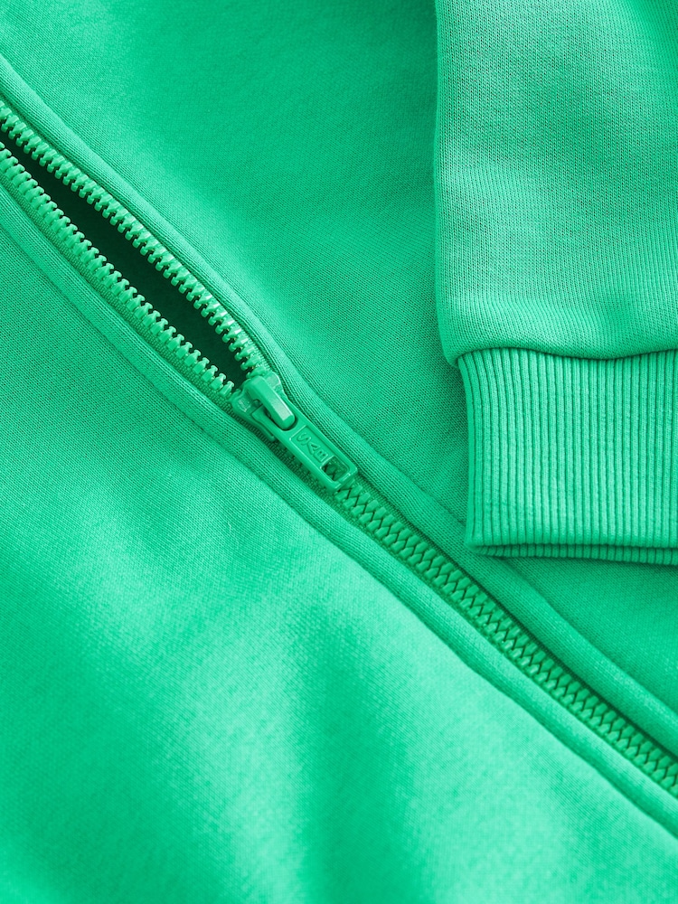 Green Zip Through Hoodie (3mths-7yrs) - Image 6 of 6