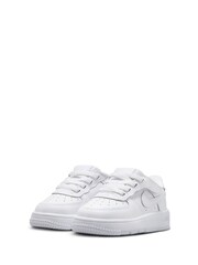 Nike White Infant Air Force 1 Mid EasyOn Trainers - Image 2 of 10