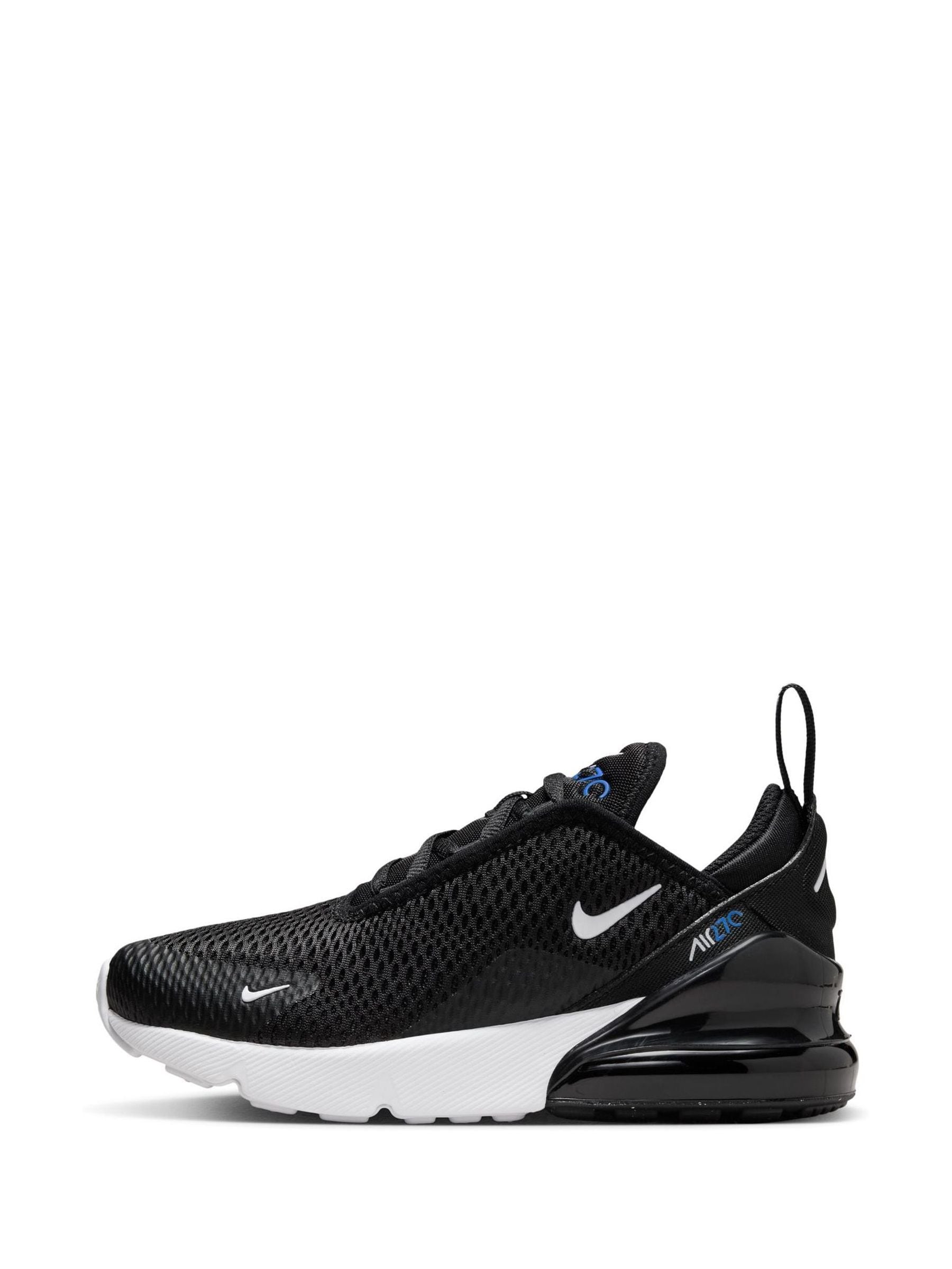 Buy Nike White Black Air Max 270 Junior Trainers from Next Ireland