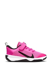 Nike Pink Junior Omni Multi Court Trainers - Image 1 of 10