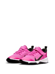 Nike Pink Junior Omni Multi Court Trainers - Image 2 of 10