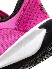 Nike Pink Junior Omni Multi Court Trainers - Image 9 of 10