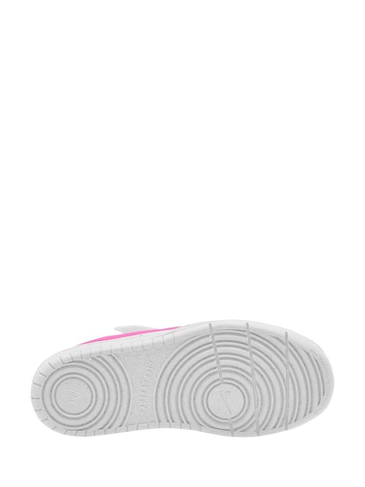 Pink & Weiß - Nike Junior Court Borough Low Recraft Turnschuhe - Bild 4 von 4 Pink & Weiß - Nike Junior Court Borough Low Recraft Turnschuhe - Bild 4 von 4