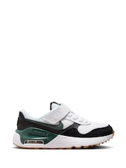 Nike Green/White Junior Air Max Systm Trainers - Image 1 of 10