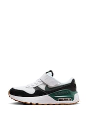 Nike Green/White Junior Air Max Systm Trainers - Image 6 of 10