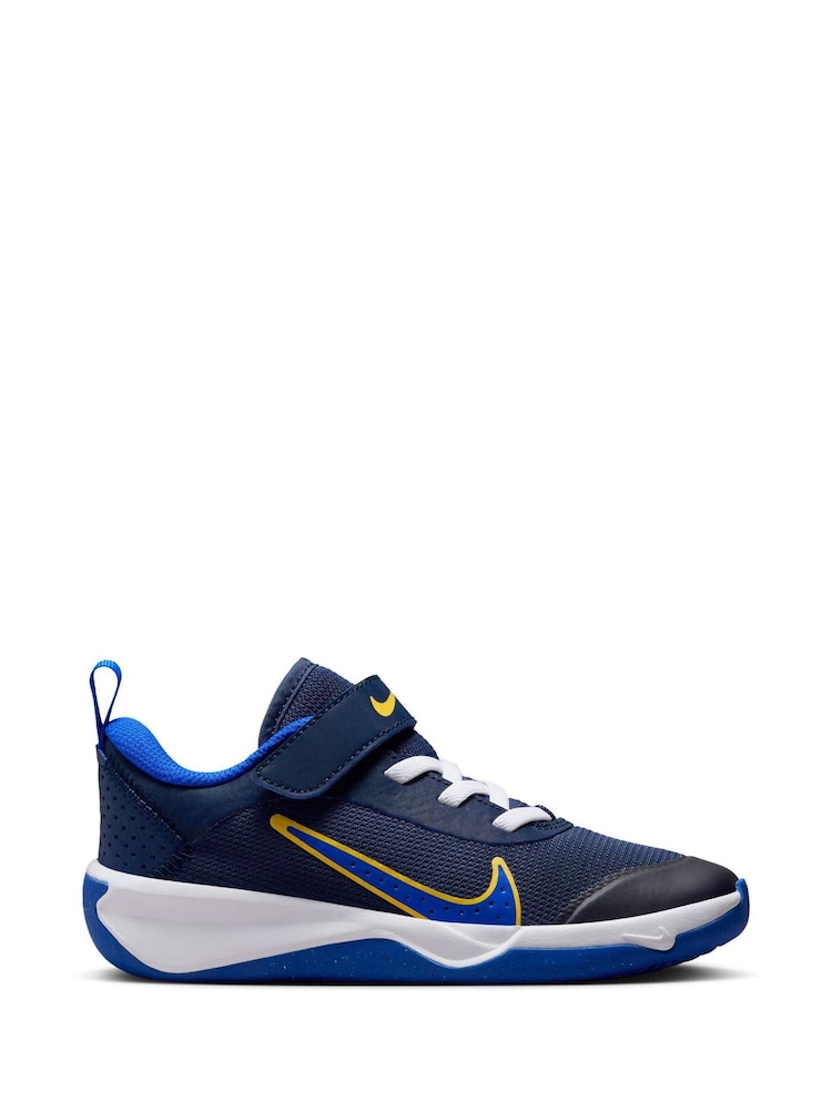 Marineblau - Nike Junior Omni Court Turnschuhe, mehrfarbig - Bild 1 von 10 Marineblau - Nike Junior Omni Court Turnschuhe, mehrfarbig - Bild 1 von 10