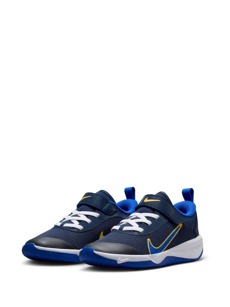 Marineblau - Nike Junior Omni Court Turnschuhe, mehrfarbig - Bild 2 von 10 Marineblau - Nike Junior Omni Court Turnschuhe, mehrfarbig - Bild 2 von 10