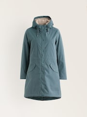 Seasalt Cornwall Green Petite Plant Hunter 2 Raincoat - Image 4 of 5