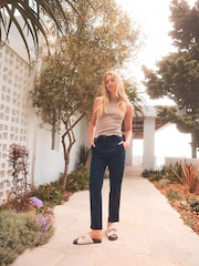 Azul marino - Pantalones chinos - Imagen 1 de 7