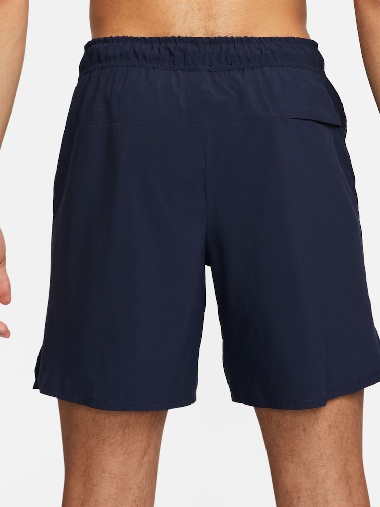 Nike Navy Dri-FIT Unlimited 7 Inch Training Shorts - Image 2 of 12 Nike Navy Dri-FIT Unlimited 7 Inch Training Shorts - Image 2 of 12