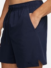 Nike Navy Dri-FIT Unlimited 7 Inch Training Shorts - Image 3 of 12