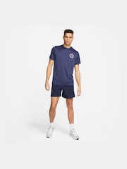Nike Navy Dri-FIT Unlimited 7 Inch Training Shorts - Image 5 of 12