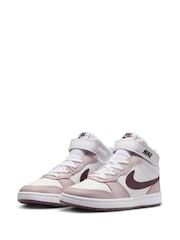 Nike Natural Junior Court Borough Mid Trainers - Image 5 of 11