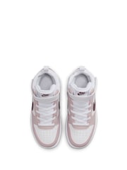 Nike Natural Junior Court Borough Mid Trainers - Image 7 of 11