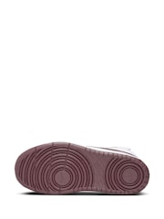 Nike Natural Junior Court Borough Mid Trainers - Image 9 of 11