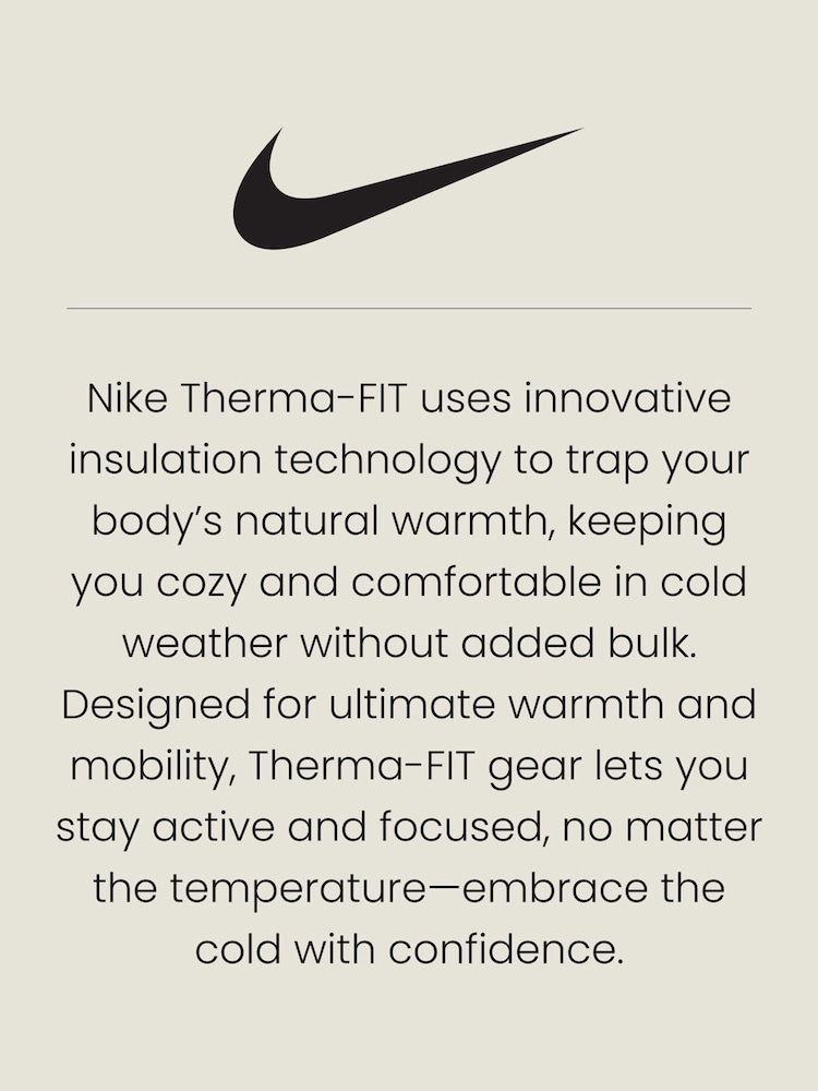 Nike Navy Therma-FIT Training Joggers - Image 1 of 3