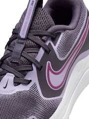 Nike Purple Youth Cosmic Running Trainers - Image 9 of 10