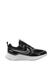 Nike Black/White Youth Cosmic Running Trainers - Image 1 of 4