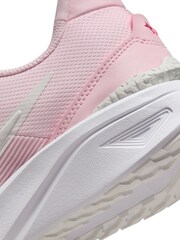 Nike Pale Pink Youth Star Runner 4 Trainers - Image 9 of 9