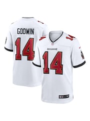 Nike White NFL Tampa Bay Buccaneers Game Road Jersey - Chris Godwin - Image 1 of 3