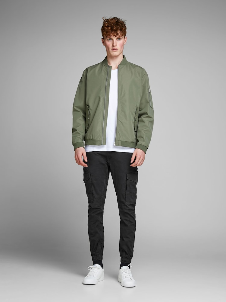 JACK & JONES Black Cargo Trouser - Image 3 of 8