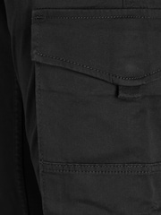 JACK & JONES Black Cargo Trouser - Image 8 of 8