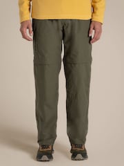 Craghoppers Green Kiwi Convertible Trousers - Image 1 of 9