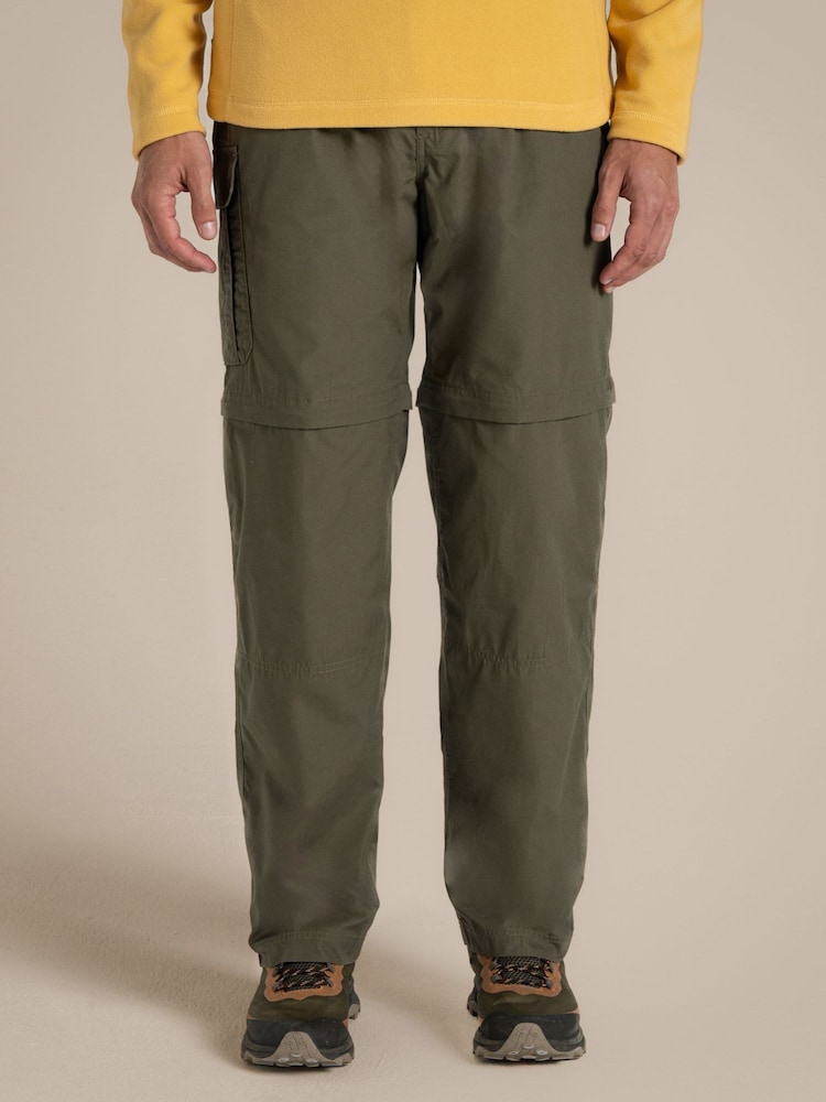 Craghoppers Green Kiwi Convertible Trousers - Image 1 of 9
